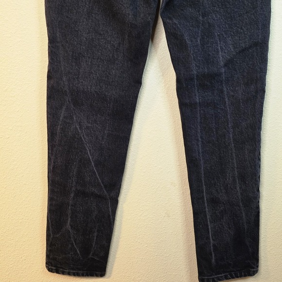 SEZANE Women Slim Parfait Heather Black Jeans Size 27 Button Fly READ DESC - Picture 10 of 16